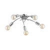 Plafonski luster TORIZO 5xE27/15W/230V sjajni hrom