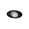 Ugradna LED svetiljka LED/6W/230V 3000K O 8,5 cm crna