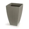 Saksija Latia kvadratna visoka 40cm - moka kamen 247R ( 20101 )