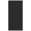 Vidaxl Doormat Drugo Črna 120 x 250 cm Poliamid in PVC
