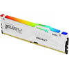 16GB KINGSTON DDR5 5200MHz CL40 DIMM FURY Beast White RGB XMP KF552C40BWA-16