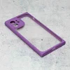 TELEMPIRE Maska za telefon Candy Frame za iPhone 12 6.1 ljubičasta