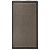 shumee vidaXL Zunanja preproga, ravno tkana, 80x150 cm, temno rjava