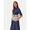 Tommy Hilfiger Ročna torba Th City Mini Tote AW0AW18393 Bež