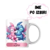 Personalizirana skodelica z motivom Stitchev in imenom po izbiri