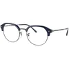 Ray-Ban RX7229 8210 L (53) Črna/Kristalna
