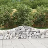 Lučne gabionske košare 11 kom 200x30x40/60 cm pocinčano željezo