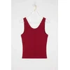 Trendyol Curve Ženska majica Tbbss25Cv00019, Bordo