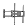 CABLETECH Zidni zglobni nosač za TV 32-55 crne boje sa tiltom do 35kg VESA MAX 400x400 LPA52-443