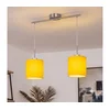 Brilagi - LED luster na sajli NUBILA 2xE27/60W/230V žuta