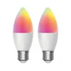 KOMPLET 2x LED RGBW prigušiva sijalica MESH Smart C37 E27/6,5W/230V 2700-6500K - Aigostar