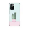 TELEMPIRE Silikonska maska Print za Xiaomi Redmi 10/10 Prime Cactus svetloplava