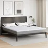 Kokosni nadmadrac Bijelo 200 x 200 cm Žakar tkanina
