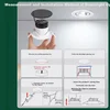 Nvc LED ugradna lampa, 9W, Crna