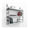 Hanah Home Zidna polica Seramoni, 72x81x20 cm, Bela