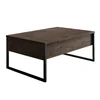 Hanah Home Luxe Sto za dnevnu sobu, TamnoBraon