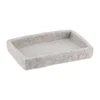 Posuda za sapun 2x13x9 cm poliresin siva tendance
