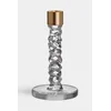Dekorativen svečnik Orrefors Carat 18,3 cm