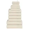 Set ručnika FROGN od 12 dijelova krem boje 360 g/m2