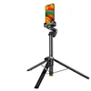 Gimbal stabilizator M3 Pro - 3-osni stabilizator z AI sledenjem, RGB lučjo in teleskopsko palico 180 cm - black