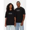 Hunter Majica Abele UNISEX HARU0007251 Črna Regular Fit