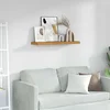 Polica na zidu Zidne Bež 80 x 23,5 x 4 cm Konstruirano drvo