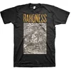 Baroness Gold & Grey (Back Print) Black XL Majica