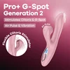 VIBRATOR RABBIT Satisfyer Pro+ G-Spot Gen 2 Pink - G-točka, klitoris, sesanje, vodoodporen