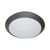 Plafonjera led siva 1xe27 ip65
