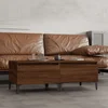 Bočni stolići 2 kom Smeđi hrasta 50x46x35 cm konstruirano drvo