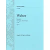 WEBER:KONZERT/CONCERTO F-DUR OP.75 BASSOON AND PIANO
