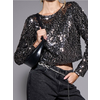 Sinsay - Bluza - crno