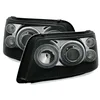 OEM Kristalni farovi Angel Eyes VW Transporter T5 (03-09), Crni