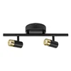 Rabalux Spot lampa Kadir, LED, 6W, 4000K, IP44, Crno-zlatna