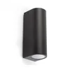 FARO 70327 - Spoljašnje zidno svetlo ESTELA 2xGU10/5W/230V IP65 crno