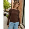 Sinsay - Bluza - braon