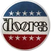 The Doors Logo Stars & Stripes Našitek za šivanje