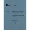 BRHMS:TRIO FOR PIANO,CLARINET(VIOLA) AND VIOLONCELLO OP.114 A-MOLL