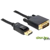Delock DisplayPort - DVI-D Kabel, 3m