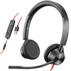 Poly Blackwire 3325 USB-C Stereo kožne slušal.+3.5mm+USB-C/A