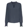ONLY Bluza ONLMETTE temno modra