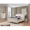Boxspring postelja Ornes - 200x200 cm