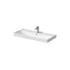 Cersanit K120-011 - Vgradni umivalnik LARGA 46x100 cm keramika/sijajna bela