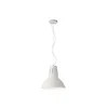 Redo 01-1282 - Luster na sajli PEEP 1xE27/42W/230V prečnik 34,5 cm bela