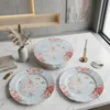 Tanjiri pastel plavi Love 26 cm, set 2 kom OP25450