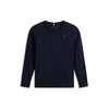 TOMMY HILFIGER Pulover Essential mornarska