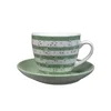 PORCELAN SET ZA KAFU 220ml 6/1 (PRUGE/ZEL) RXG-N6001C