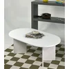 Hanah Home Klub sto Leo Large, 110x42x60 cm, Prljavo beli
