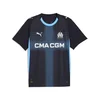Mens Puma Olympique de Marseille 25/26 Away Jersey, Blue, Size XL, Sport
