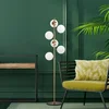 Aberto Design Podna lampa Fazli-10510-US, 35 x 22 x 163 cm, 6 x E14, Zlatne boje